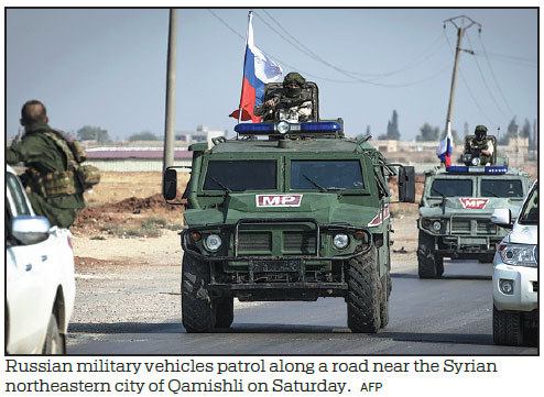 Russia calls US move to protect Syrian oil 'banditry'
