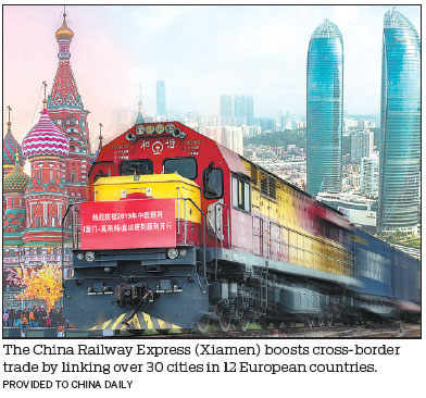 Railways push trade ahead via key routes