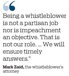 Whistleblower willing to answer questions