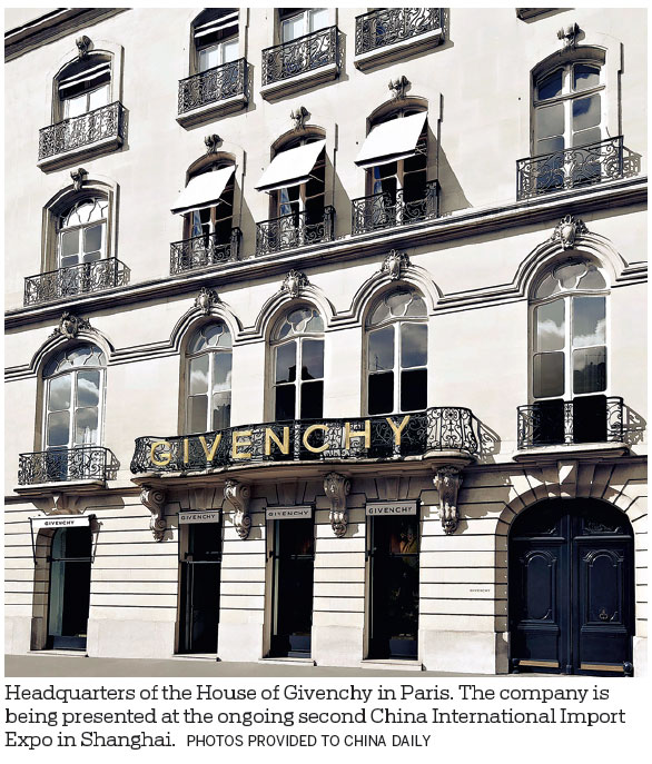 Givenchy exudes French elegance at expo Chinadaily .cn