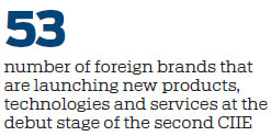 Overseas brands debut products, services and tech