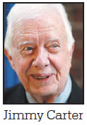 US ex-president Carter enters hospital for surgery