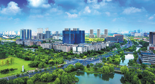 High-tech district draws record capital
