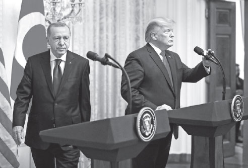 Consensus eludes Trump, Erdogan