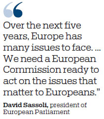 EU leader expected to take office on Dec 1
