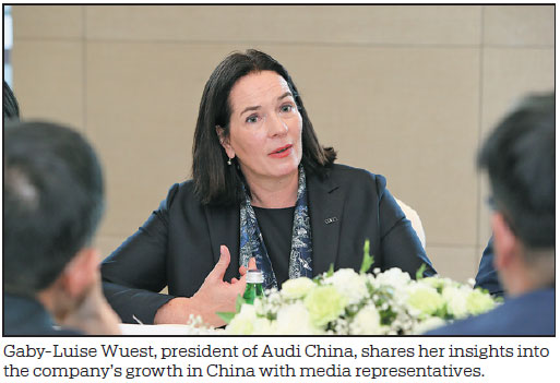Audi to boost new energy vehicle sector