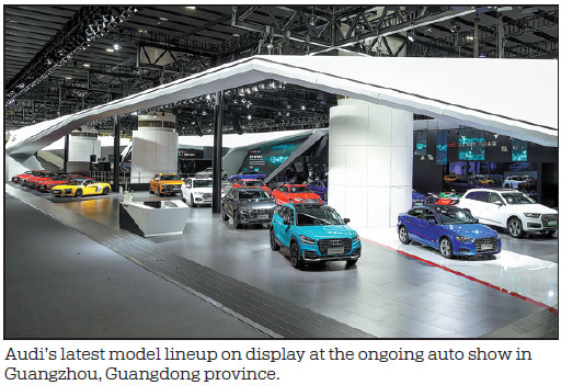 Audi to boost new energy vehicle sector
