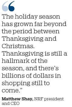 US shoppers poised for $730b spree