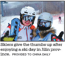 JILIN'S SKI RESORTS OPEN FOR SNOW SEASON