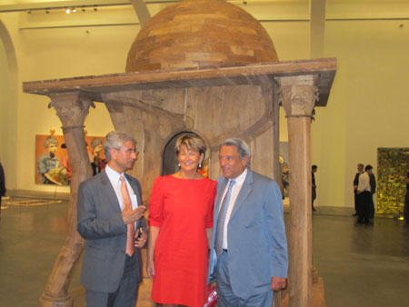 Indian embassy launches art show