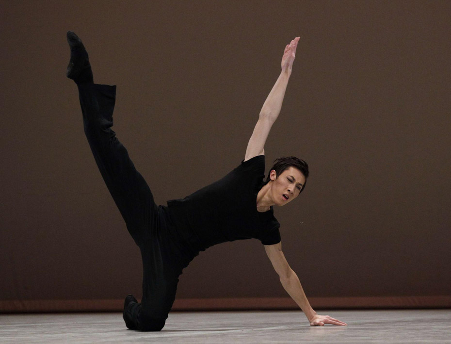 Contestants perform at the final of the Prix de Lausanne