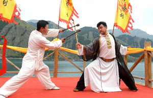 Shaolin kung fu performance hits Red Square