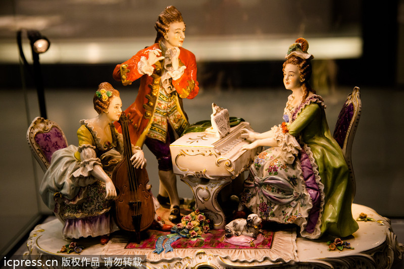 Nanjing hosts European porcelain exhibit