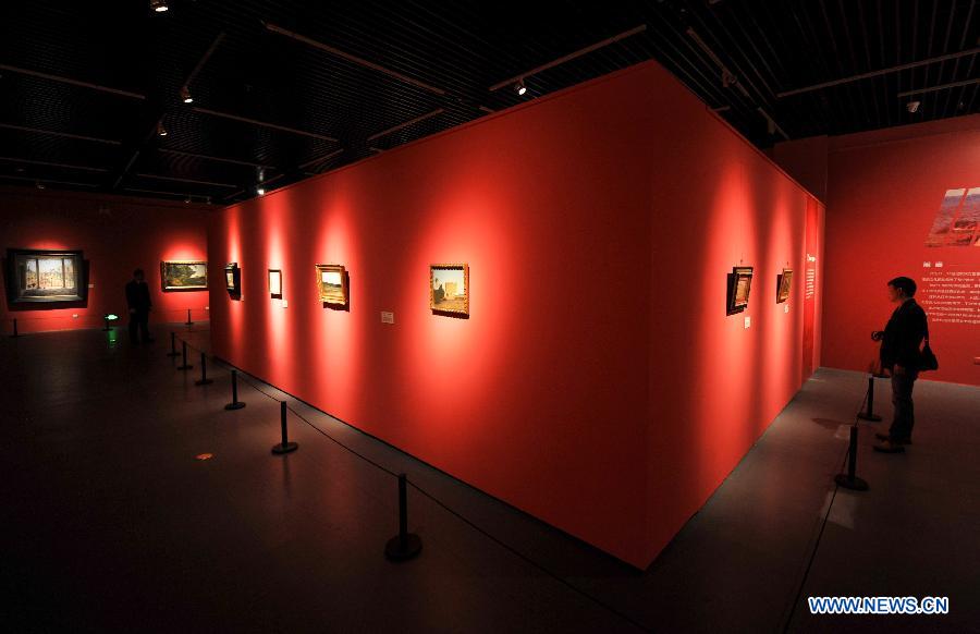 Famous Italian oil paintings displayed in Changsha