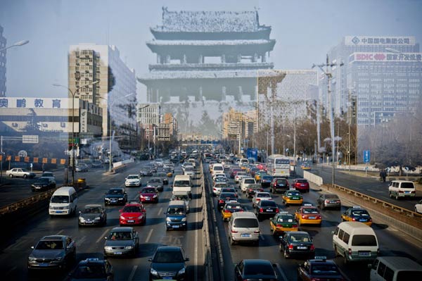 Photographer captures Beijing's city gates
