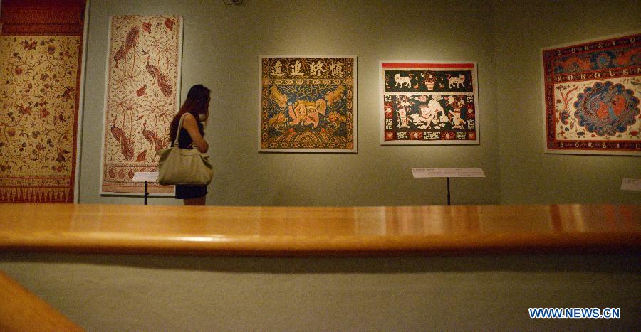 Peranakan art exhibition held in Singapore