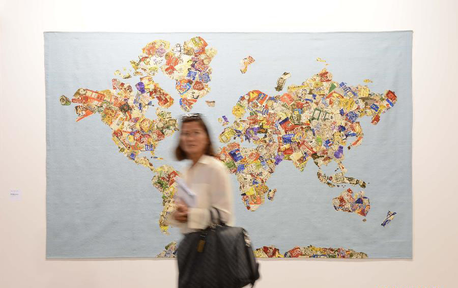 Preview of Art Basel show held in HK