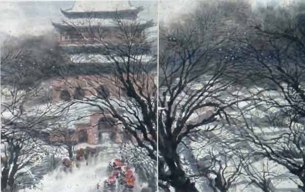 Artist captures Beijing's hutong in ink