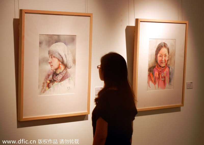 Renowned Watercolor Paintings Visit Suzhou[1]- Chinadaily.com.cn