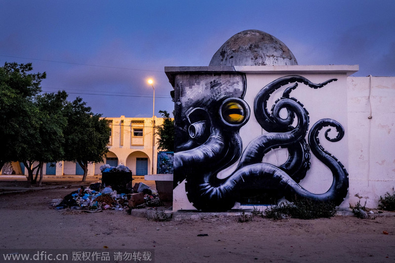 150 street artists create outdoor museum in Tunisia
