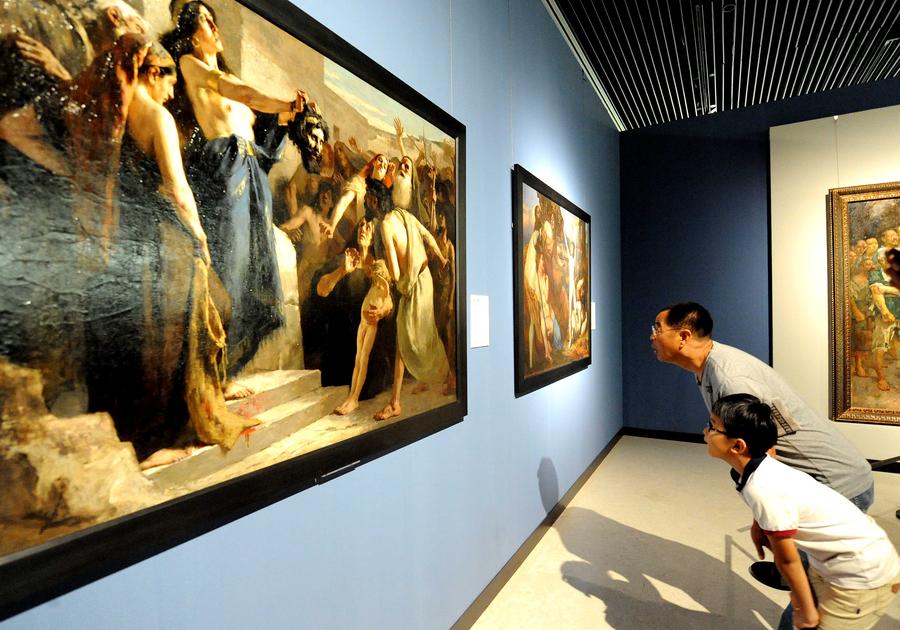 Xu Beihong and his French masters' paintings come to Zhengzhou
