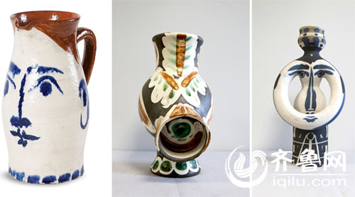 Picasso's authentic ceramics displayed in Shandong