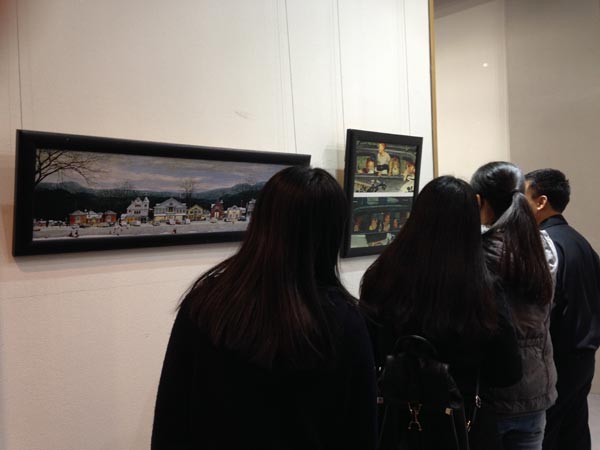 Norman Rockwell works on display in Beijing