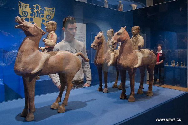 'Treasures of Ancient China' exhibited in Budapest, Hungary