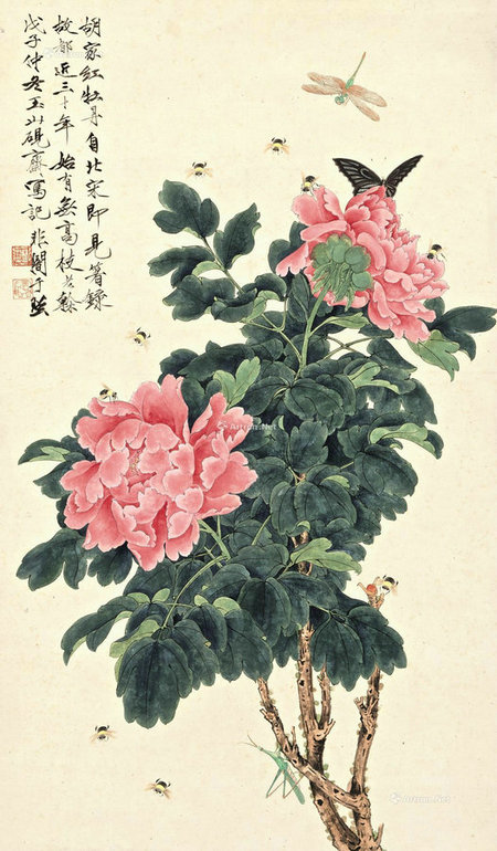 Early bloomers in Chinese paintings