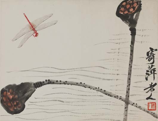 Qi Baishi's grass and insect paintings on display in Beijing