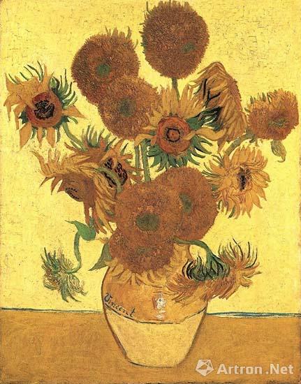 Van Gogh and his 11 sunflower paintings