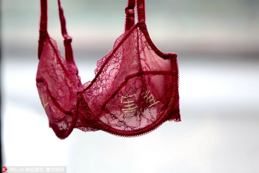 Thousands of bras tell you stories about women