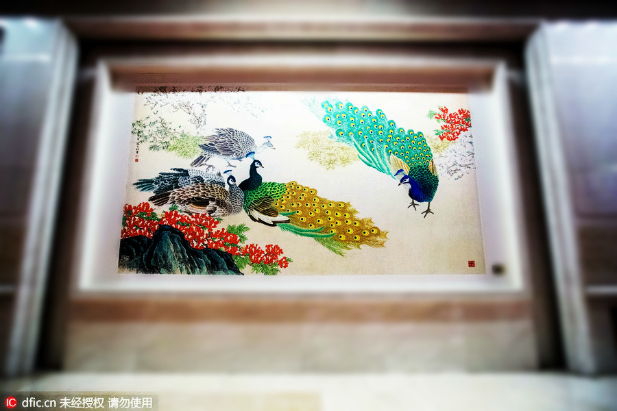 Inside out: paintings in Great Hall of the People