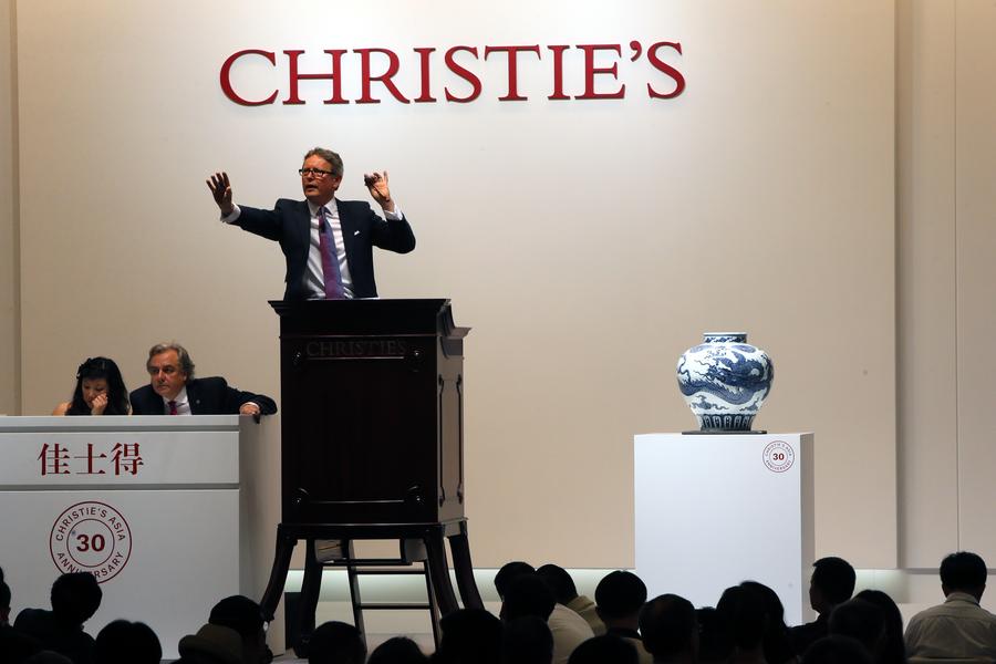Christie's spring auctions net HK$2.8 billion
