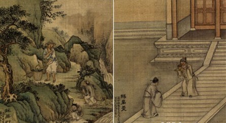 Paintings depicting the Dragon Boat Festival