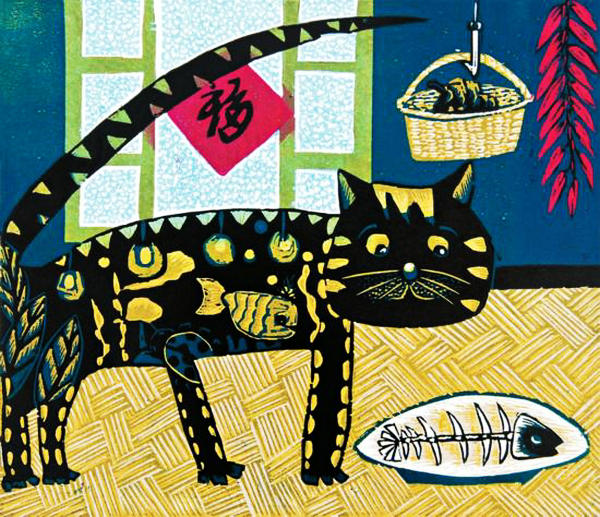 Mysterious world in children's paintings
