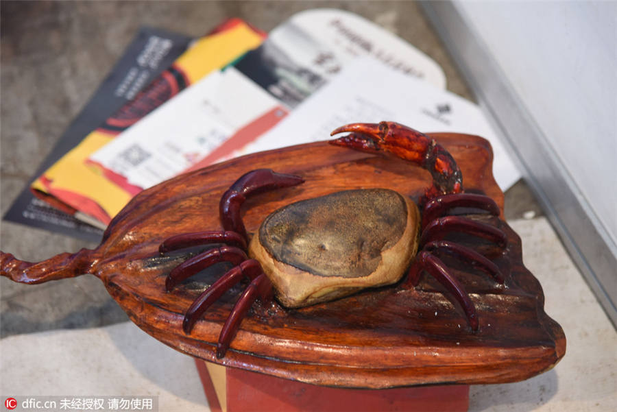 Exotic stones bring visual feast to visitors