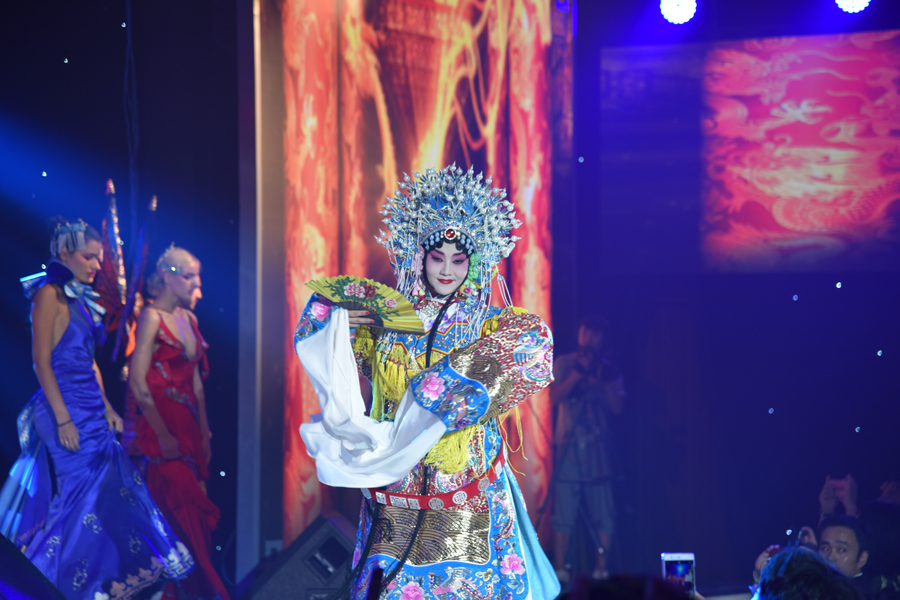 Peking Opera or fashion show?