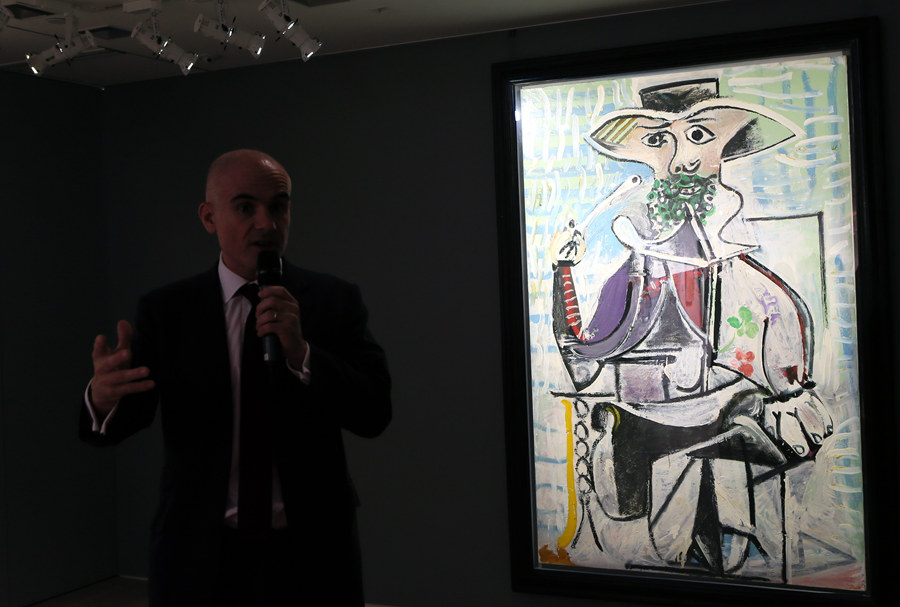 Picasso's masterpieces at auction preview in Hong Kong