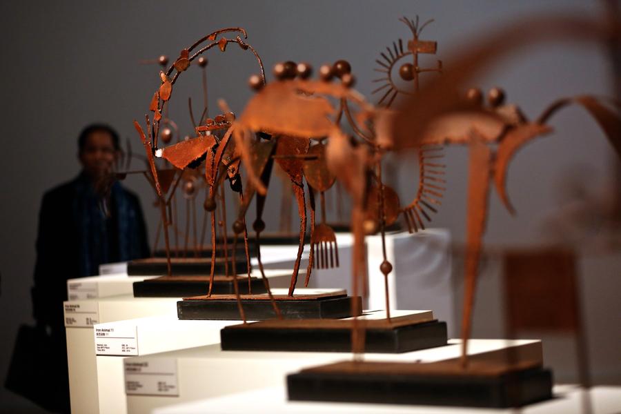 Exhibition 'The World of Han Meilin' kicks off in Venice