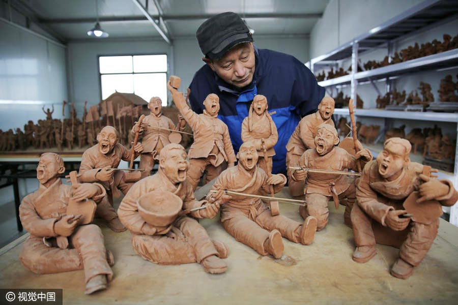 clay art sculptures