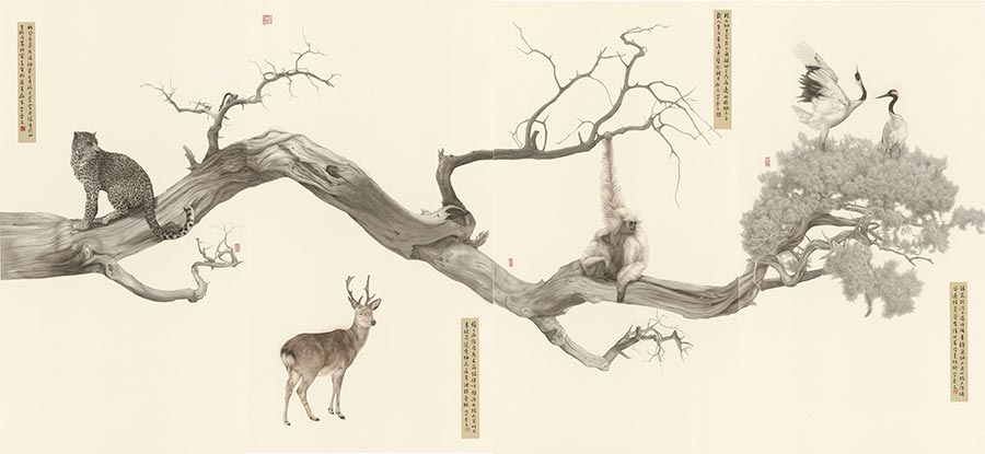 Beijing exhibition to show new exploration in 'gongbi' art
