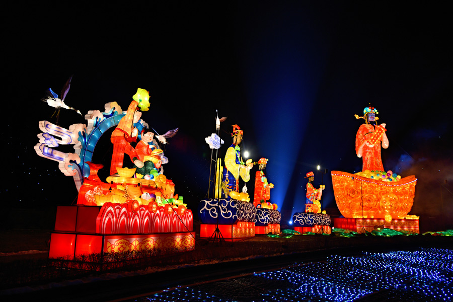 4th Dingsheng Royal Lantern Fair delights Chengde