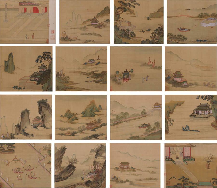 10 most valuable Chinese paintings and calligraphy in 2016