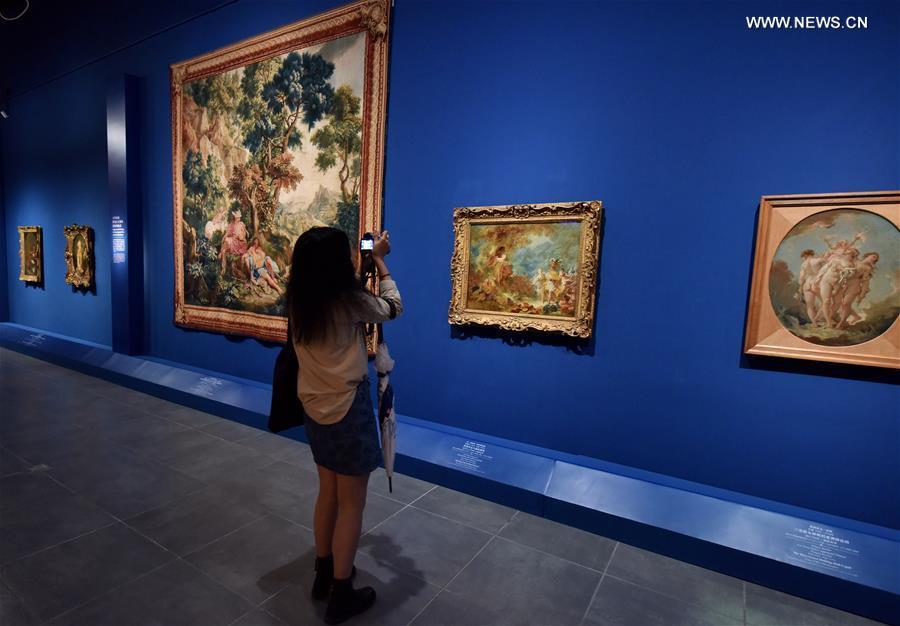 Art creations from Louvre Museum displayed in Hong Kong