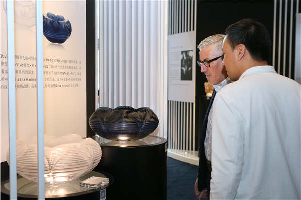 Glass designer Lalique inspires new pieces on show in Beijing