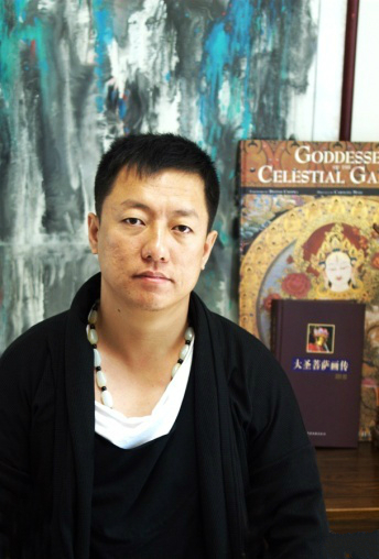 Painter brings 'little monks' to Shanghai Yufo Temple