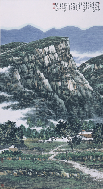 Paintings feature the natural beauty of Beijing