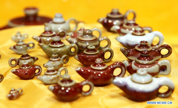 Jun porcelain pots design competition held in central China