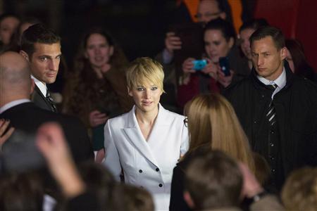 Lawrence sows seeds of revolution in return to 'Hunger Games'